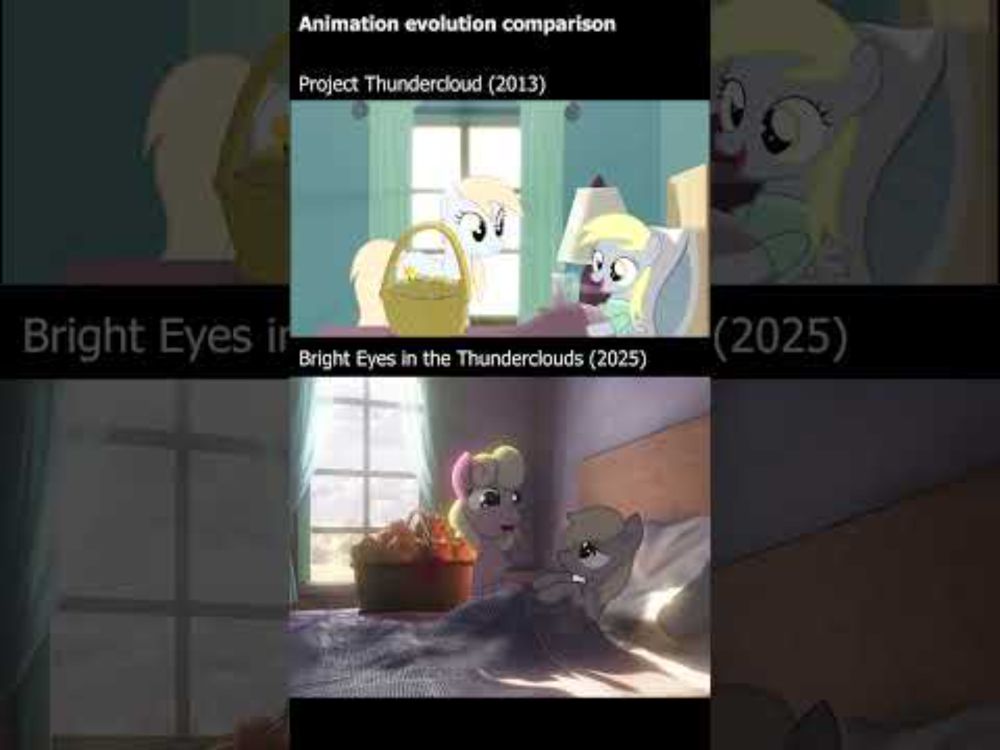 The Animation Evolution of Bright Eyes in the Thunderclouds