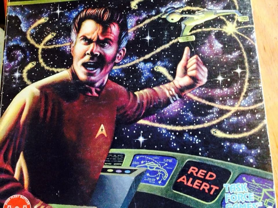 Weird art from the original Star Trek RPG by FASA. 