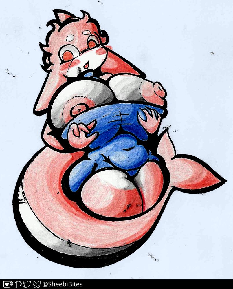 Fishy got caught hand on the pudding