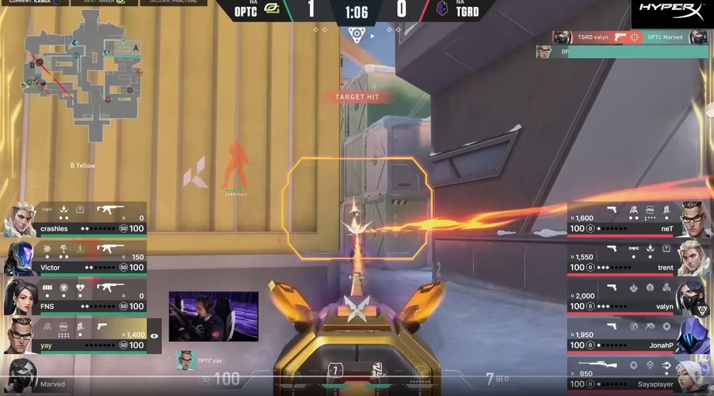 Old screenshot of a clip from Yays 4k on Icebox as Chamber