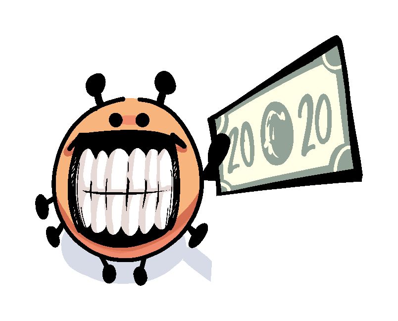 Lucky Day handing you a $20 bill with a wide grin. Will you accept?