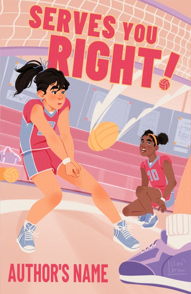 Two girl are playing volleyball, the Asian girl is receiving the ball.
