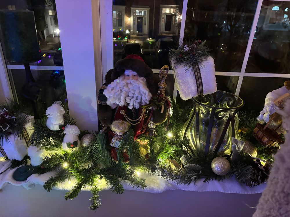 Holiday window dressing!!! 