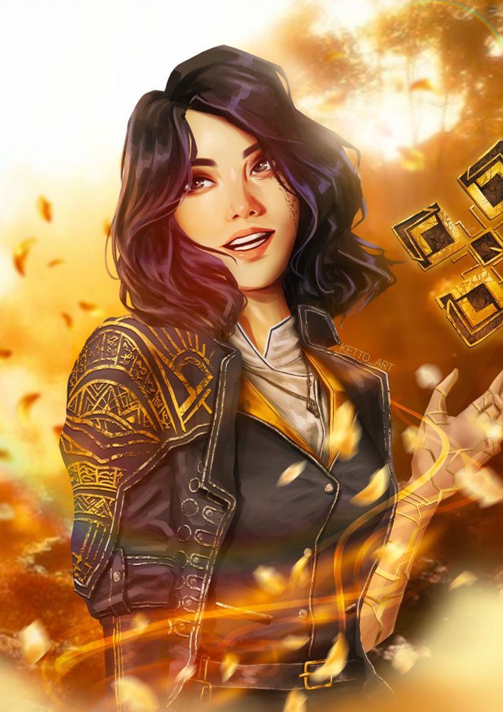 Lune fan art by Ketto_Art