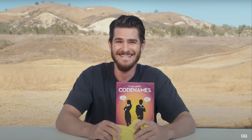 Andrew Garfield with Codenames