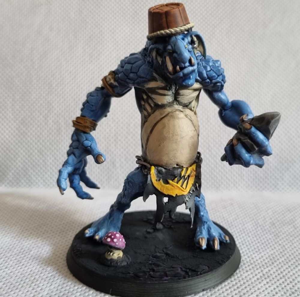 A painted Rockgut troggoth 