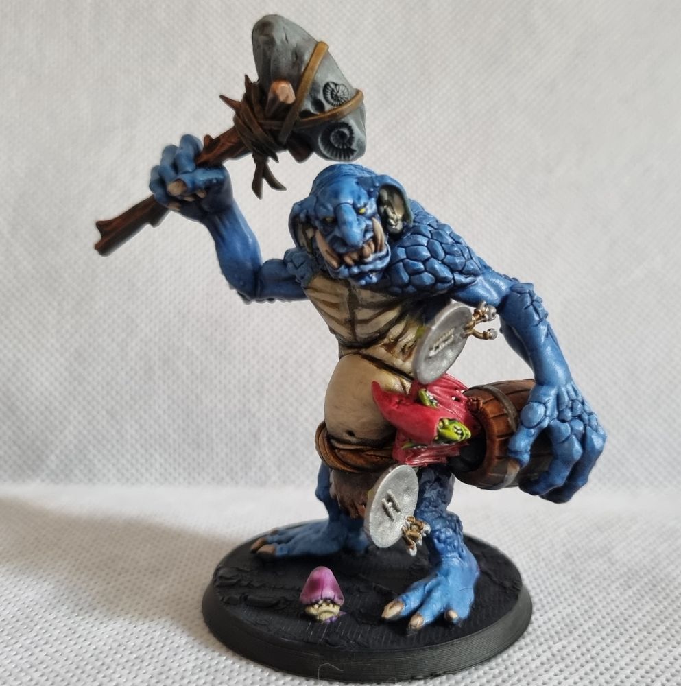 A painted Rockgut troggoth 