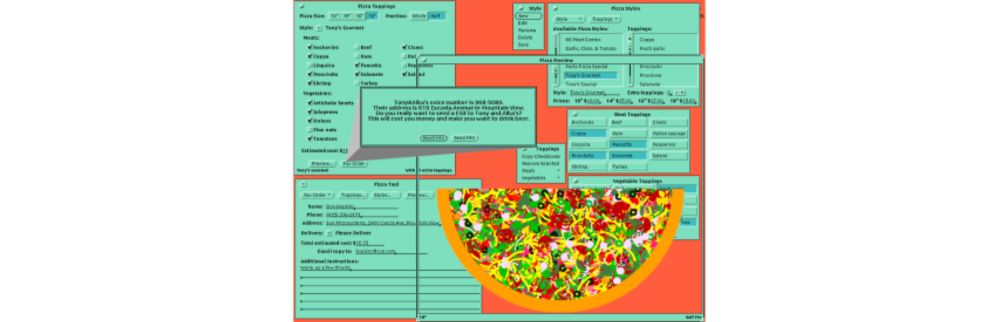 The Story of Sun Microsystems PizzaTool: the first pizzas ordered on the internet #VintageComputing #Sun