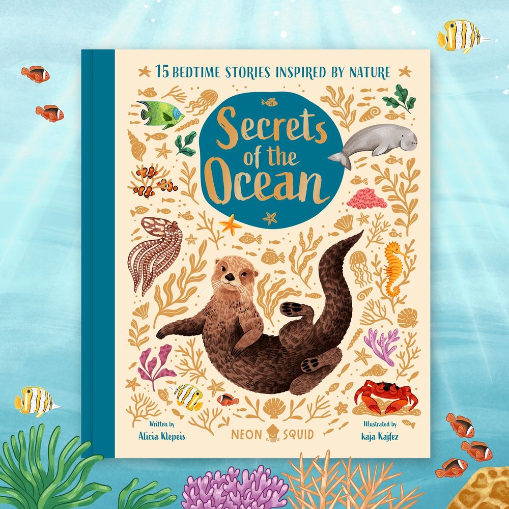 An image of the book cover of Secrets of the Ocean