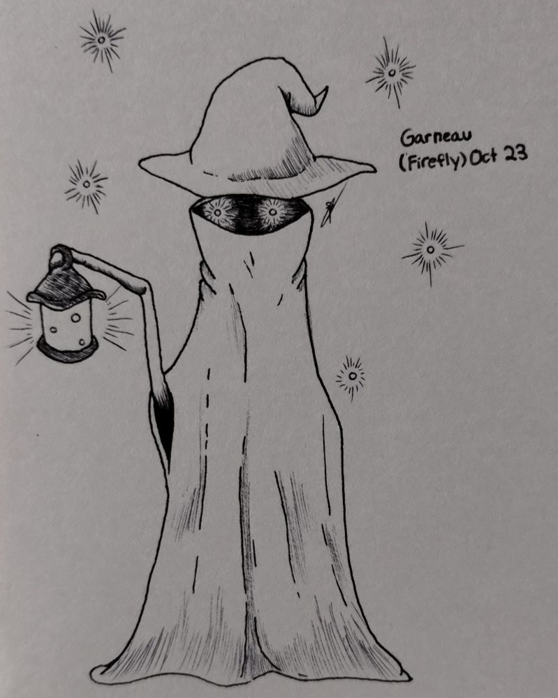 Wayward Marketplace 

Garneau (They/Them) 
Age: ???
Race: Arthropod
Attunement: Madness 

"Our pronouns are they/them, not because we're nonbinary, but because we are LITERALLY hundreds of 🥷🏽s"