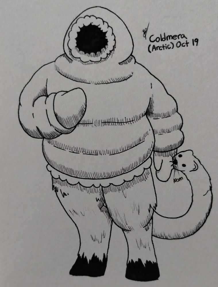 Wayward Marketplace 

Coldmera (He/Him)
Age: 30s?
Race: Chimera 
Attunement: COOL!

He's strong but doesn't like to fight. 