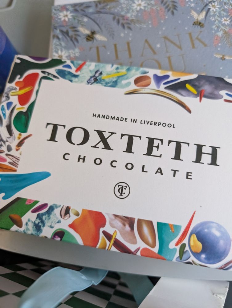 Photo of a bar of Toxteth Chocolate 