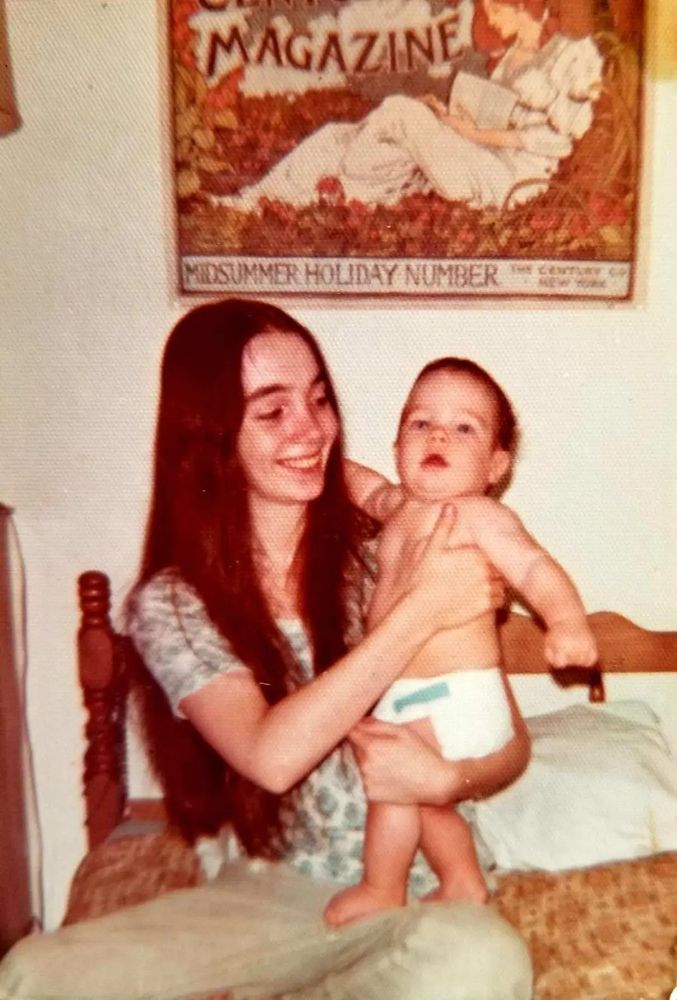 An old picture of me as an enormous baby 