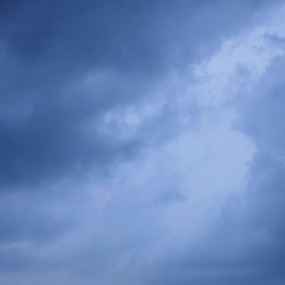 Dark grey clouds