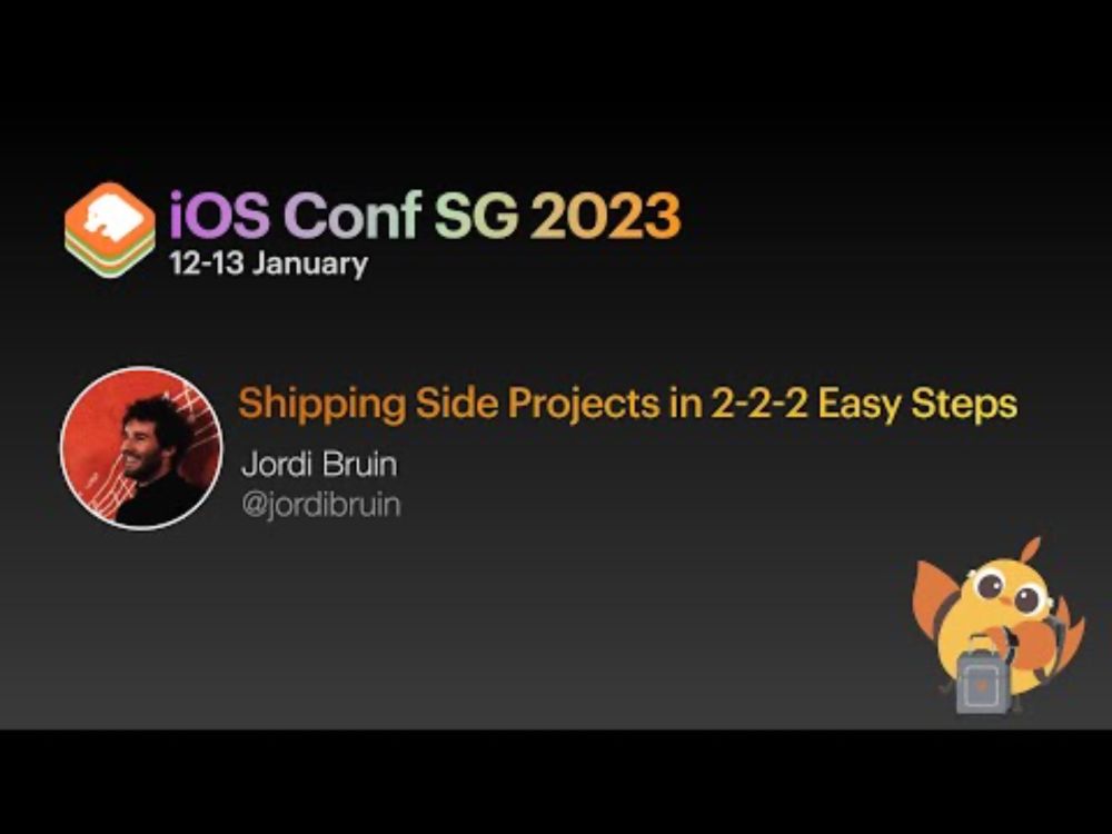 Shipping Side Projects in 2-2-2 Easy Steps - iOS Conf SG 2023