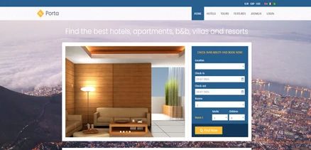 Solidres joomla template example 