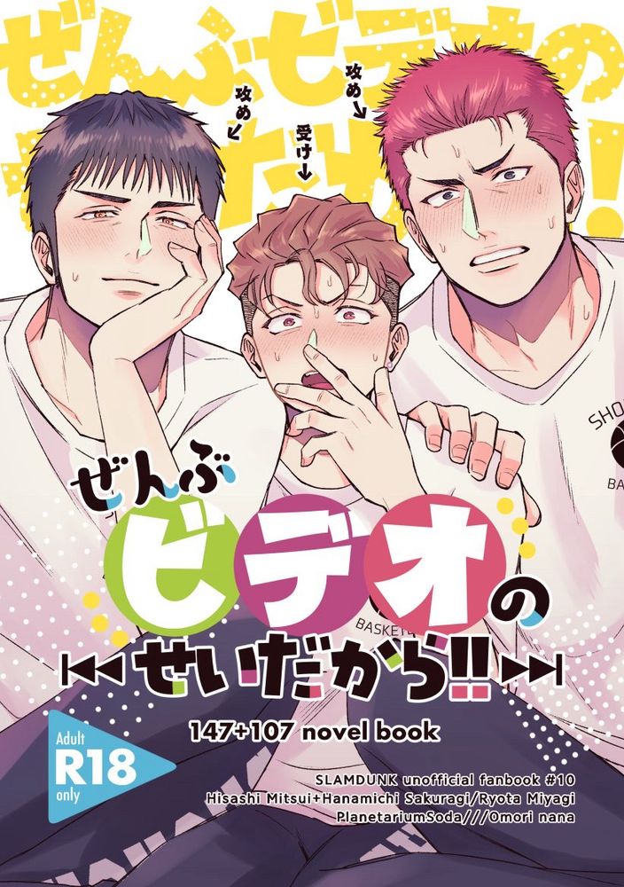 ぜんぶビデオのせいだから！！表紙絵