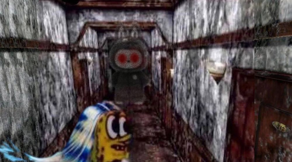 lexi love spongebob trapped in silent hill
"the creature" is off to the side