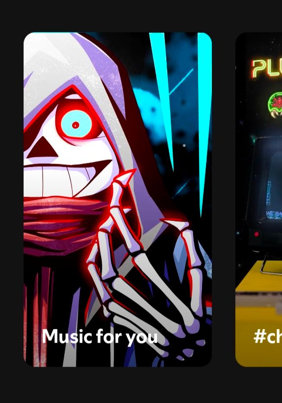 some cursed, probably ai sans thing Spotify gave me 