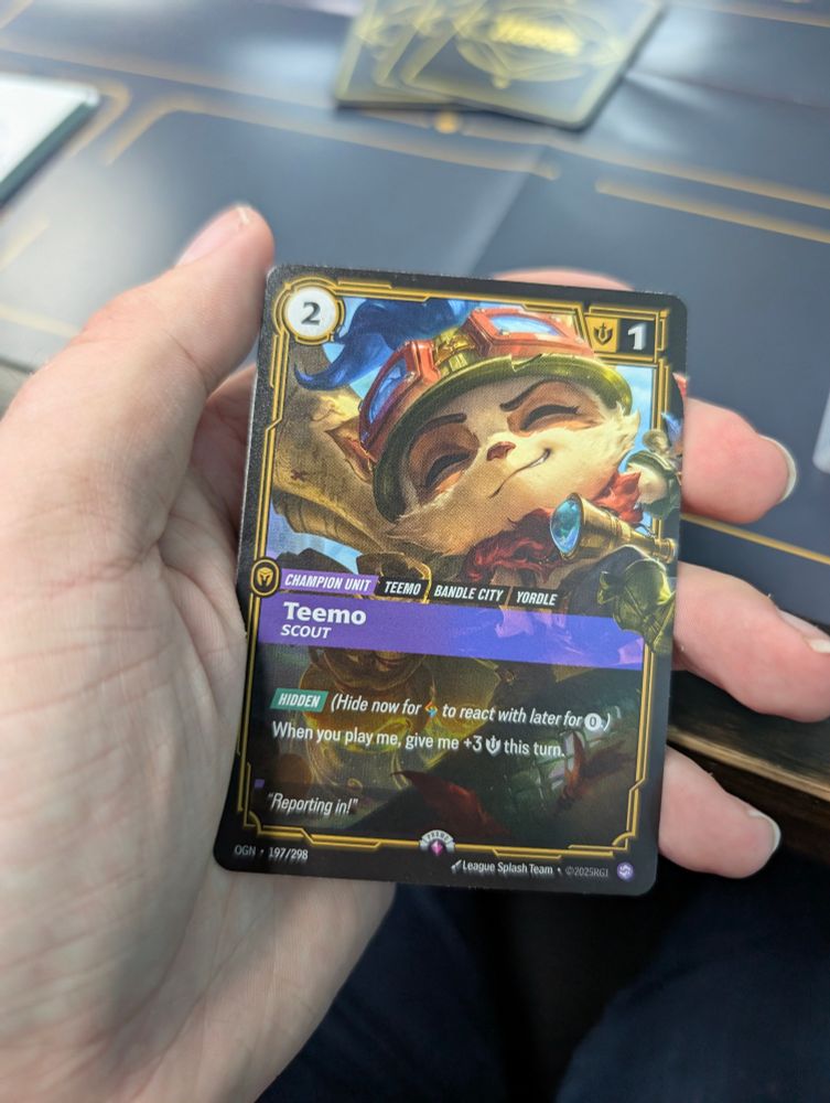 Teemo Promo Card