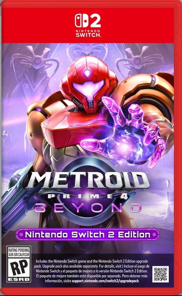 Box art for Metroid Prime 4: Beyond: Nintendo Switch 2 Edition for Nintendo Switch 2.