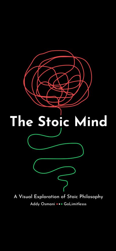 Screenshot of The Stoic Mind book cover by Addy Osmani