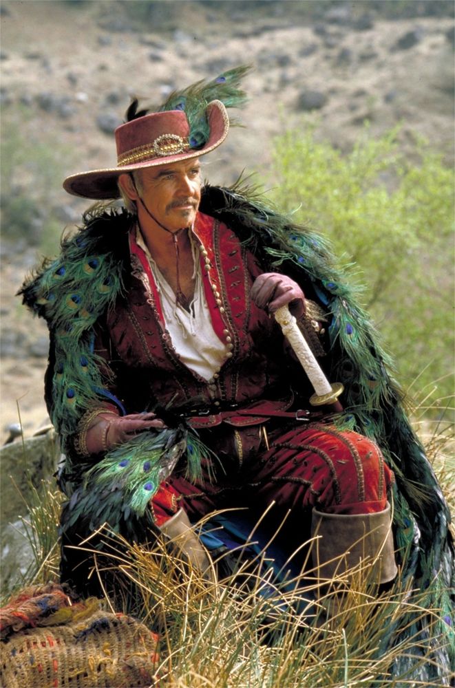 Picture shows Sean Connery from highlander movie