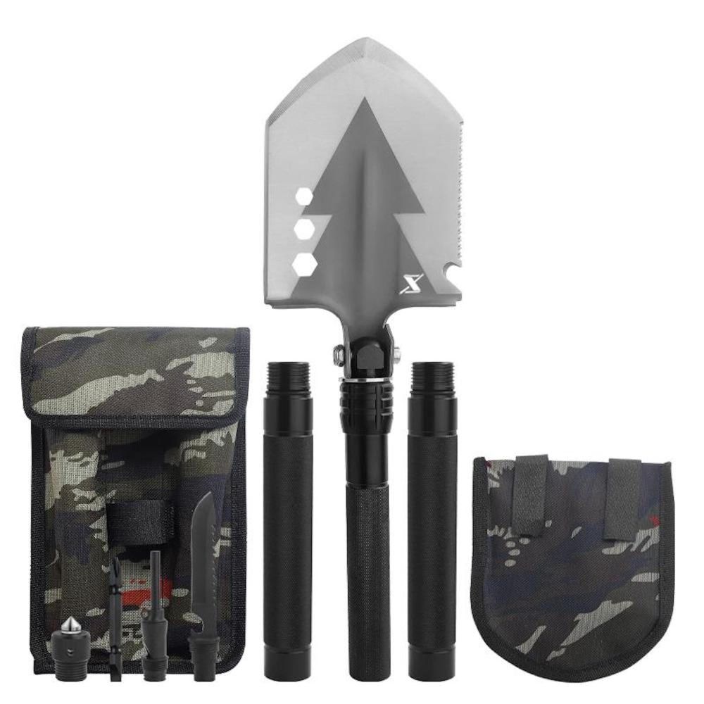 SmartStickX Military Grade 13-in-1 Shovel: Ultimate Survival Tool for Outdoors