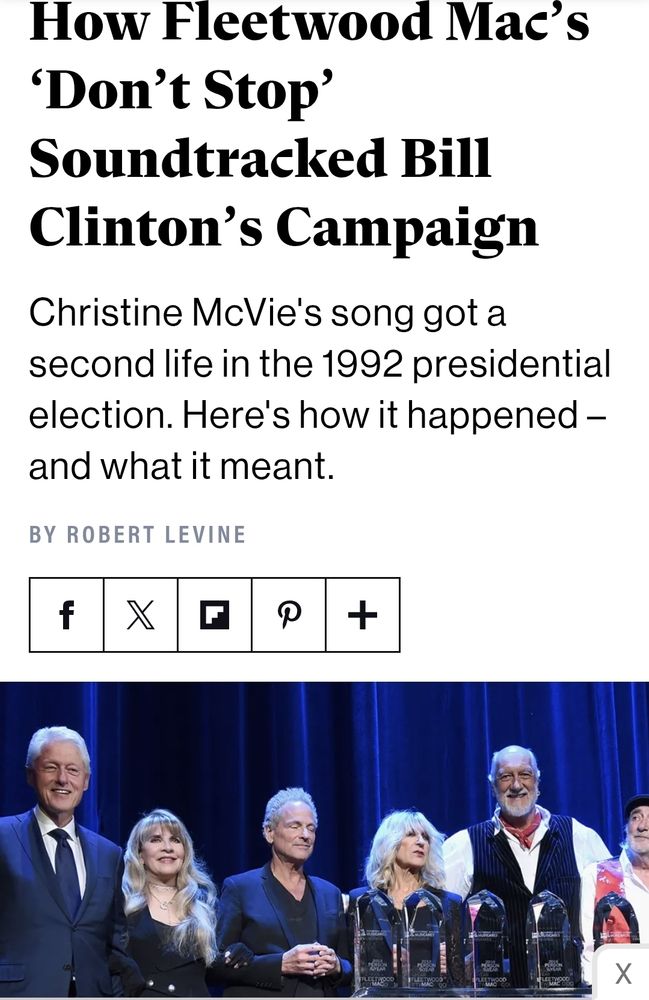 Headline from billboard: how fleetwood mac