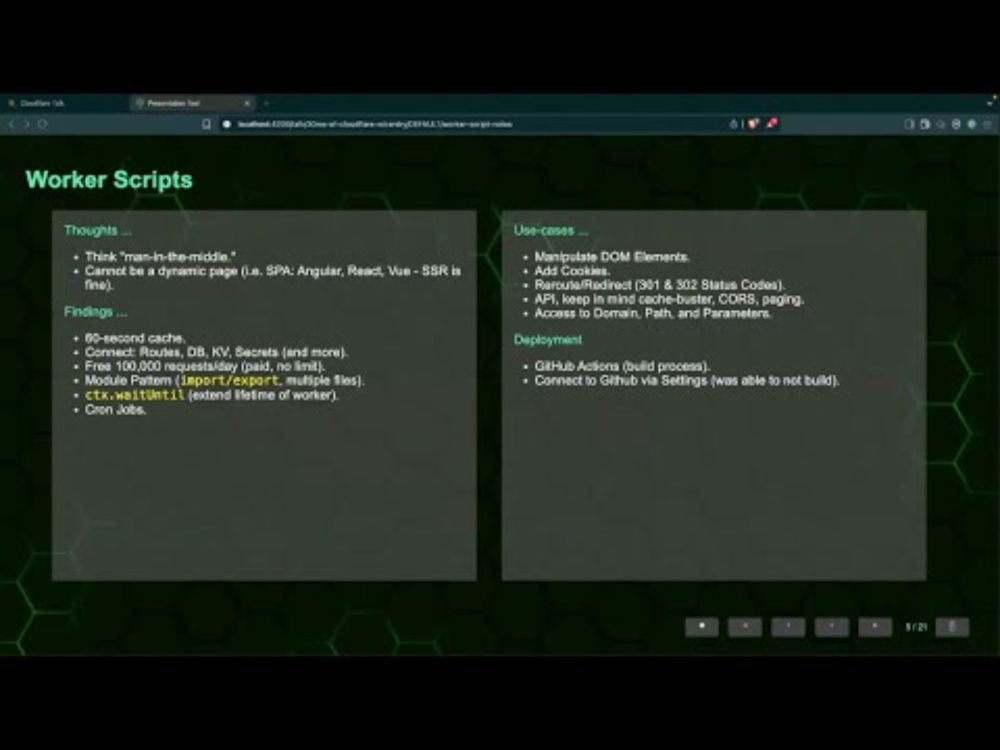 30ms of Cloudflare Wizardry with Code and Coffee: TLDR;