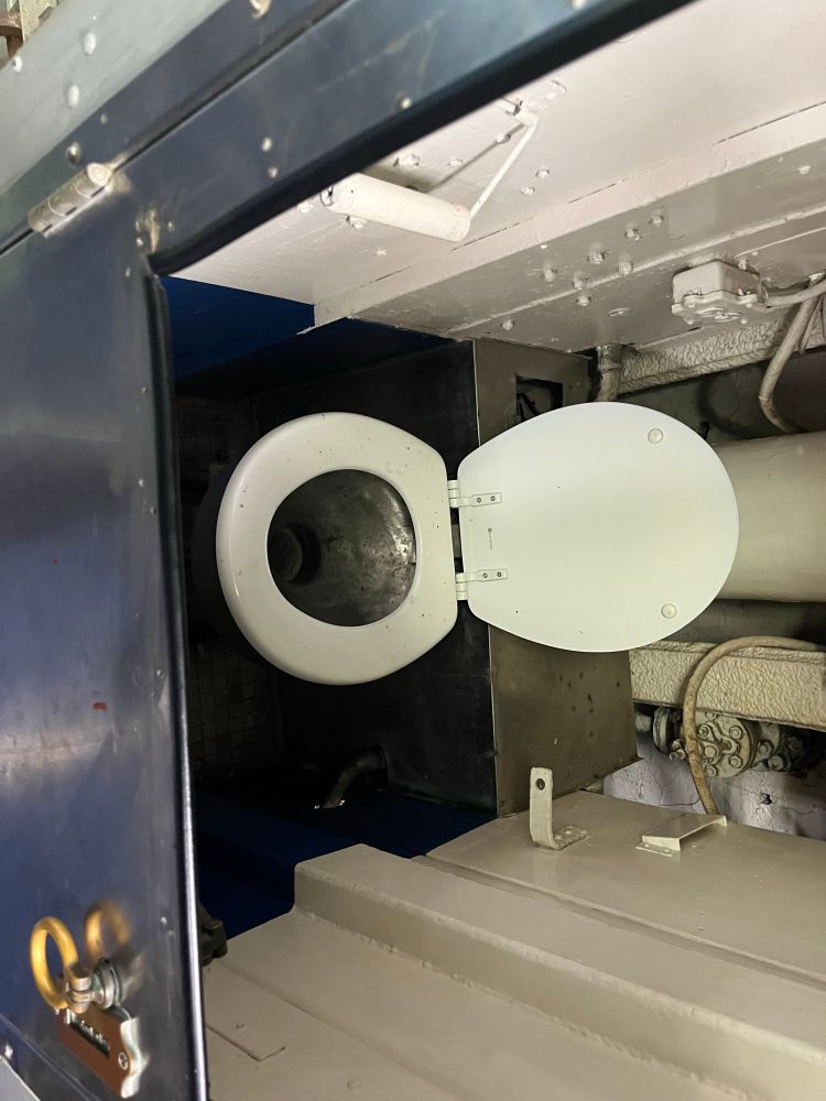 Submarine toilet