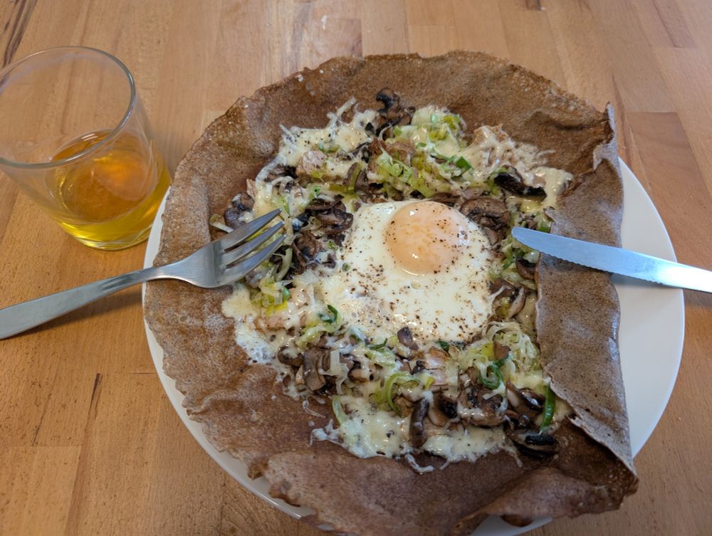 A picture of the gallette described by the post