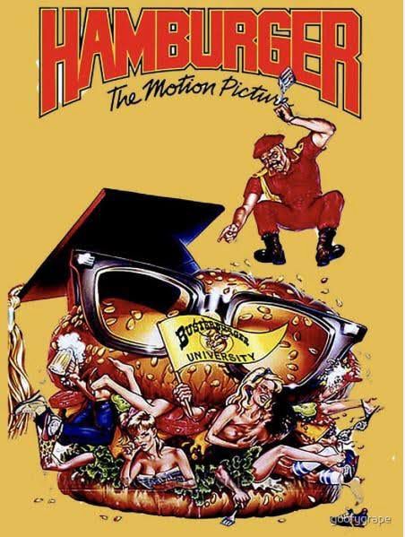Poster for the movie HAMBURGER THE MOTION PICTURE 