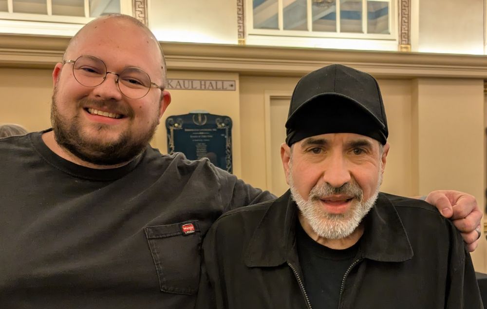 Dustyn and Dave Attell
