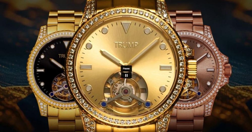 Donald Trump lance sa montre personnalisée à 100.000 dollars pour financer sa campagne