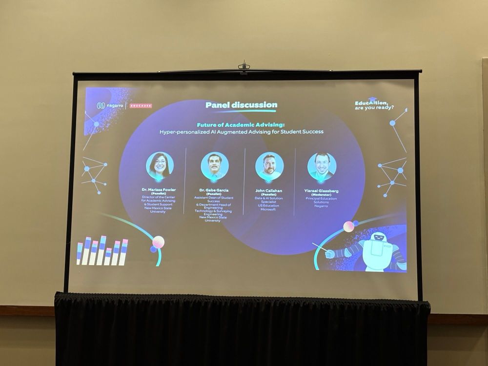 Panel on AI powered advising 