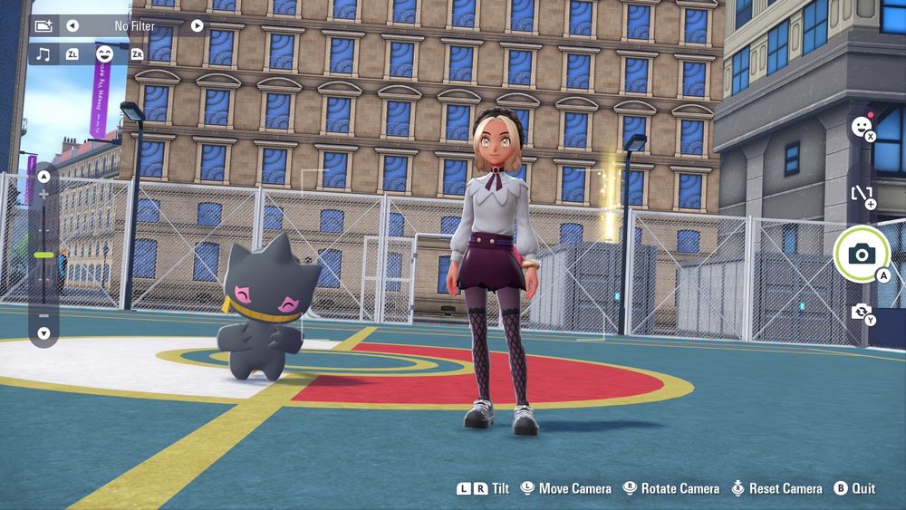 BbyGrlBanette and I at the tennis court.