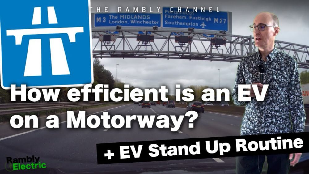 EV Motorway vs Town Driving plus EV Stand Up Routine #comedy #electriccar