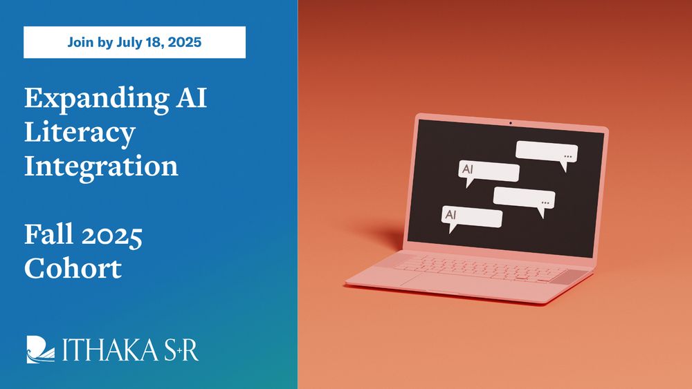 Expanding AI Literacy Integration: Fall 2025 Cohort. Join by July 18, 2025.