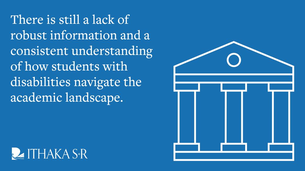 There is still a lack of robust information and a consistent understanding of how students with disabilities navigate the academic landscape.