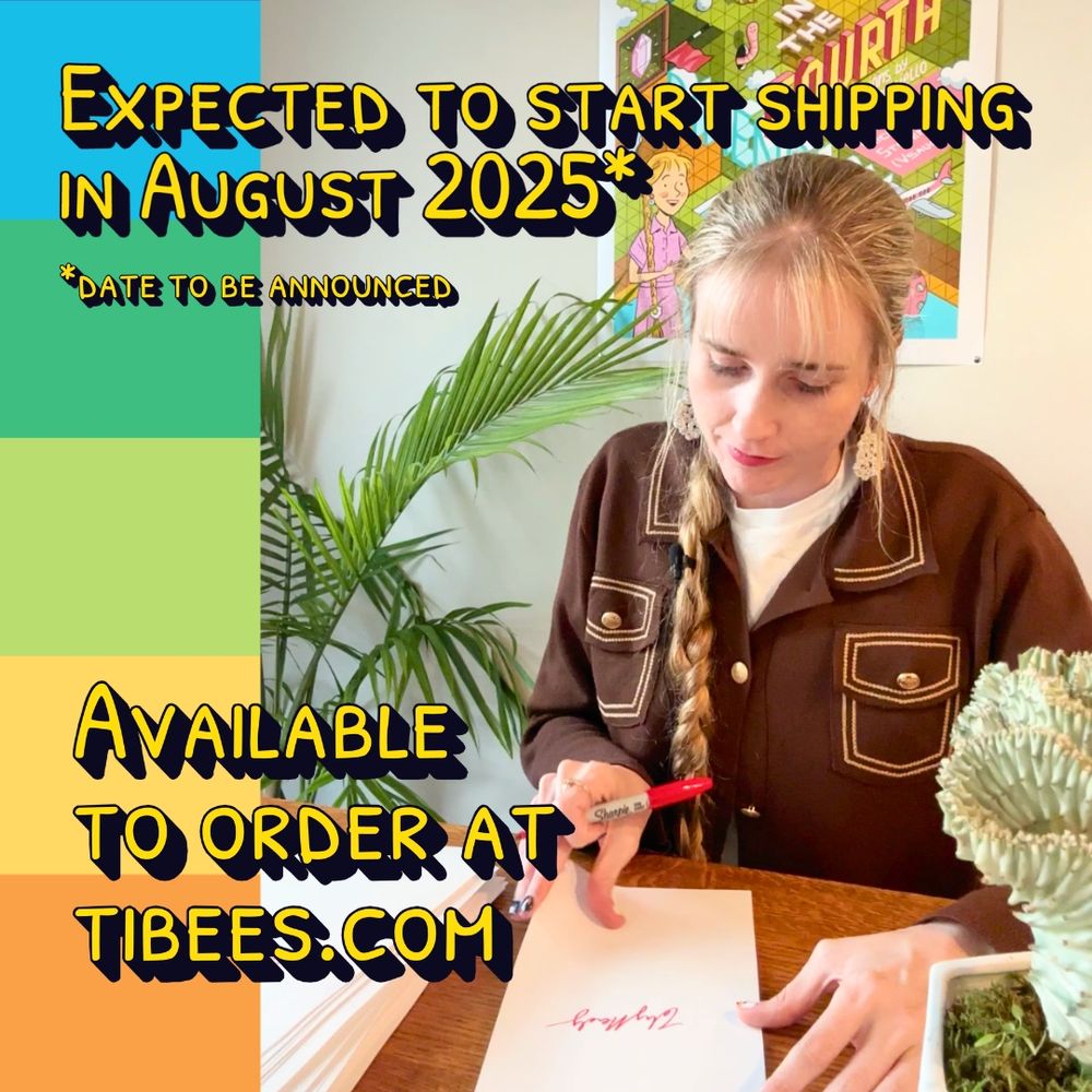 Expected to start shipping in August 2025. Available to order at tibees.com