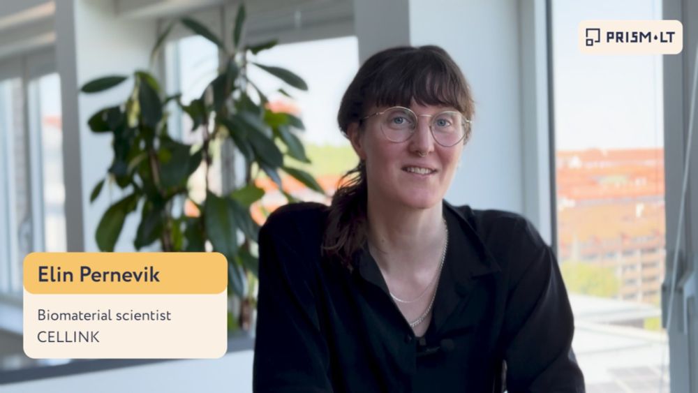 PRISM-LT on LinkedIn: Elin talks about her biomaterials research at CELLINK.