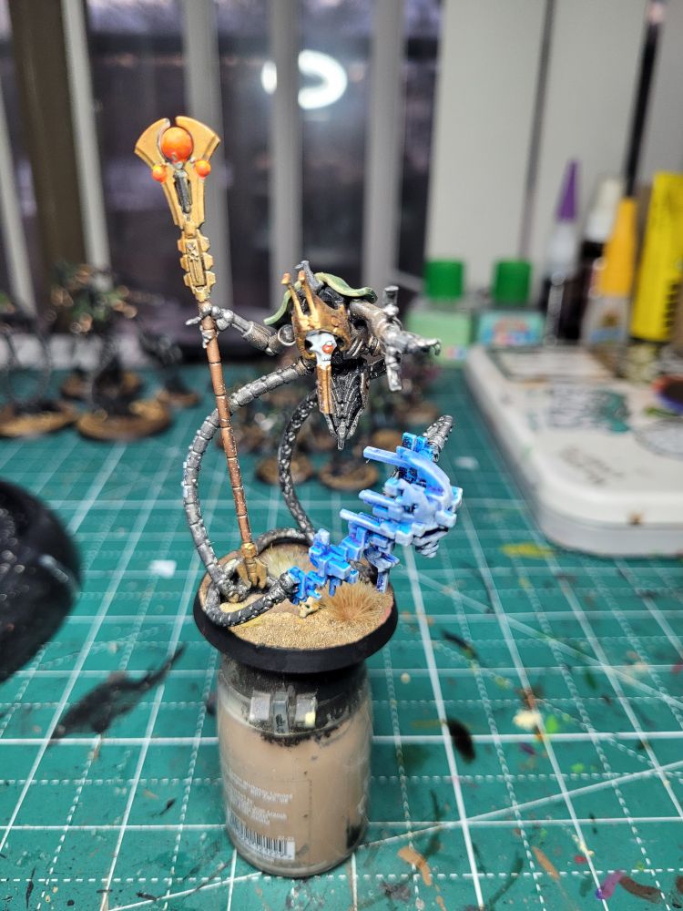 psychomancer in a green and orange scheme