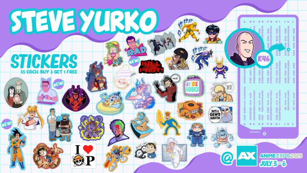 Stickers - $5 each, Buy 3 Get 1 Free