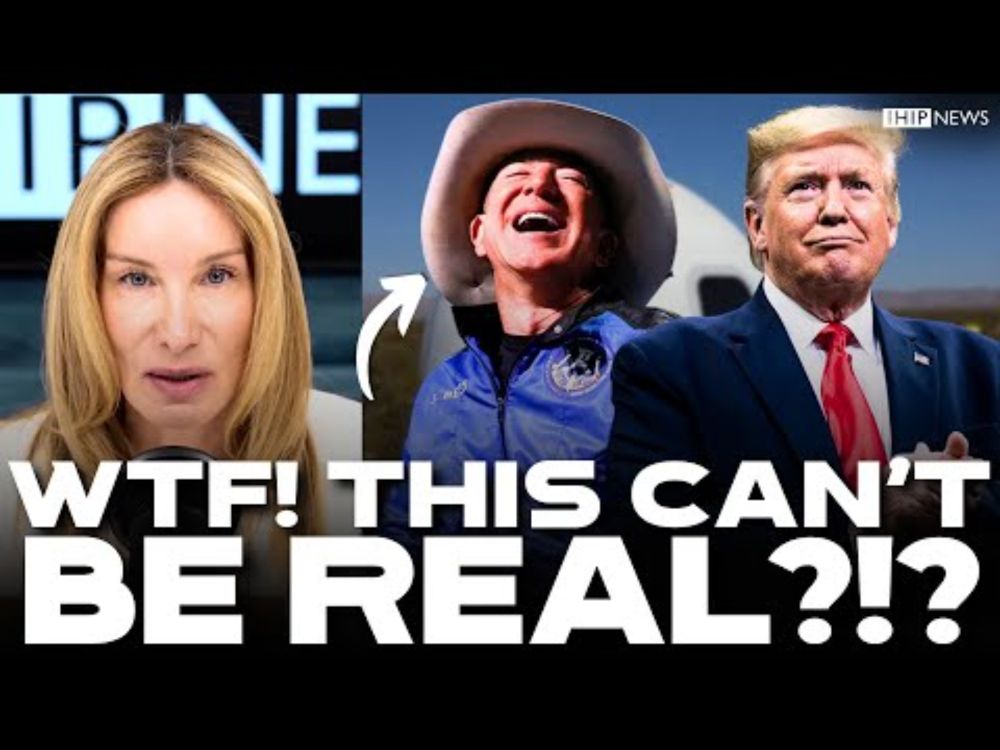 IHIP News: DYSTOPIAN DAY as Billionaires BURN MONEY in Space; Trump's LOVE FEST with Evil Dictator