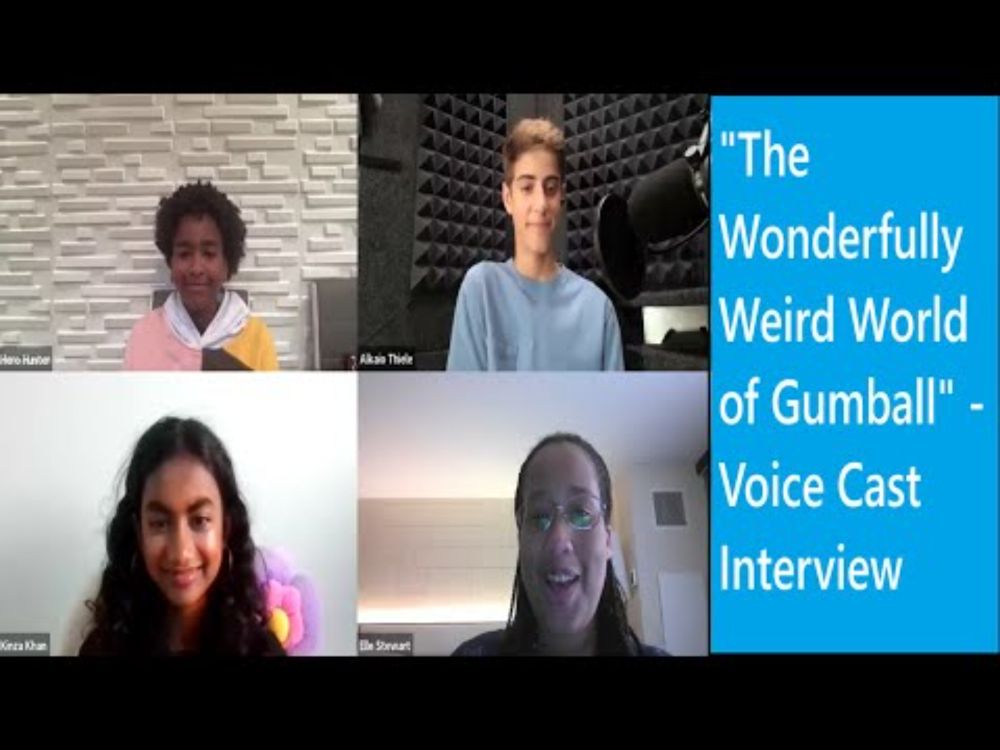 "The Wonderfully Weird World of Gumball" - Voice Cast Interview