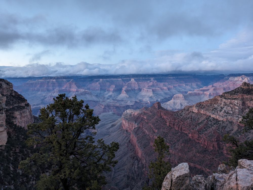 A view of the Grand Canyon 