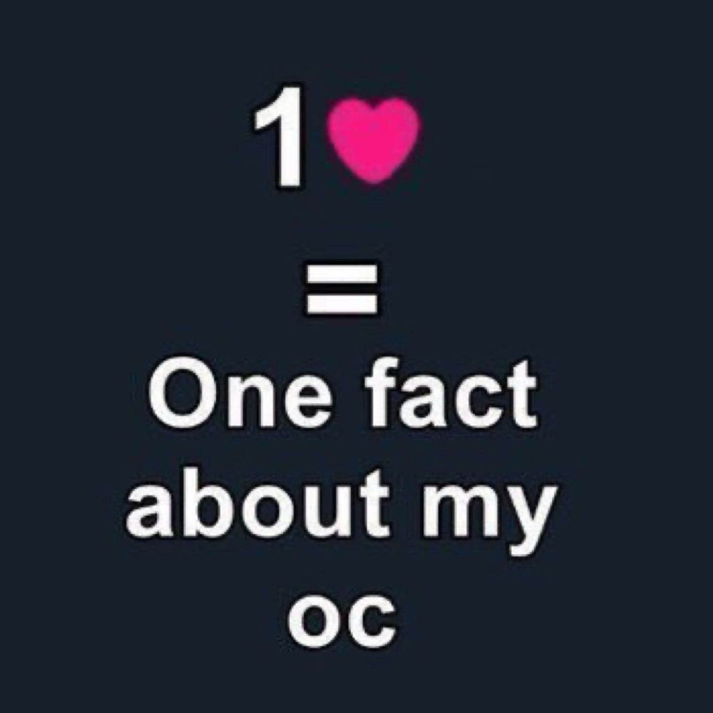 Meme one like = 1 fact about my oc. Silva edition.
