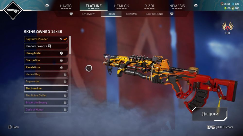 I keep getting Flatline skins :(