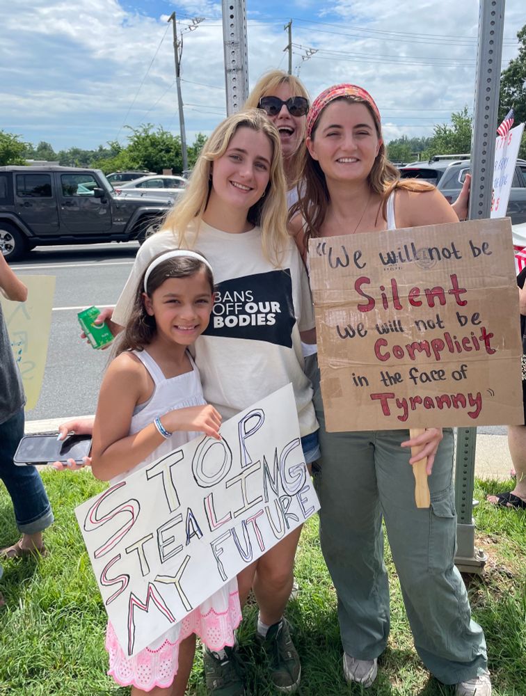 Group of protestors. 
